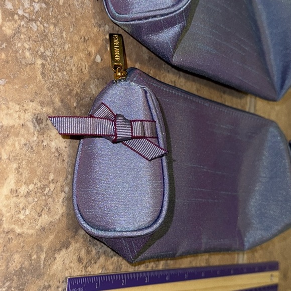 ESTEE LAUDER Makeup/Cosmetic/Skincare Assorted Zipper Bags Bundle Set of 2 - Picture 3 of 8